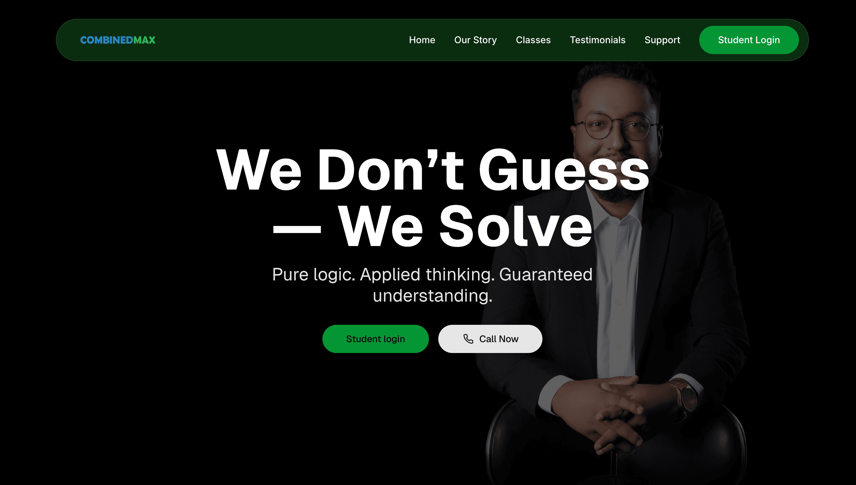 A/L tutor e-learning platform landing page