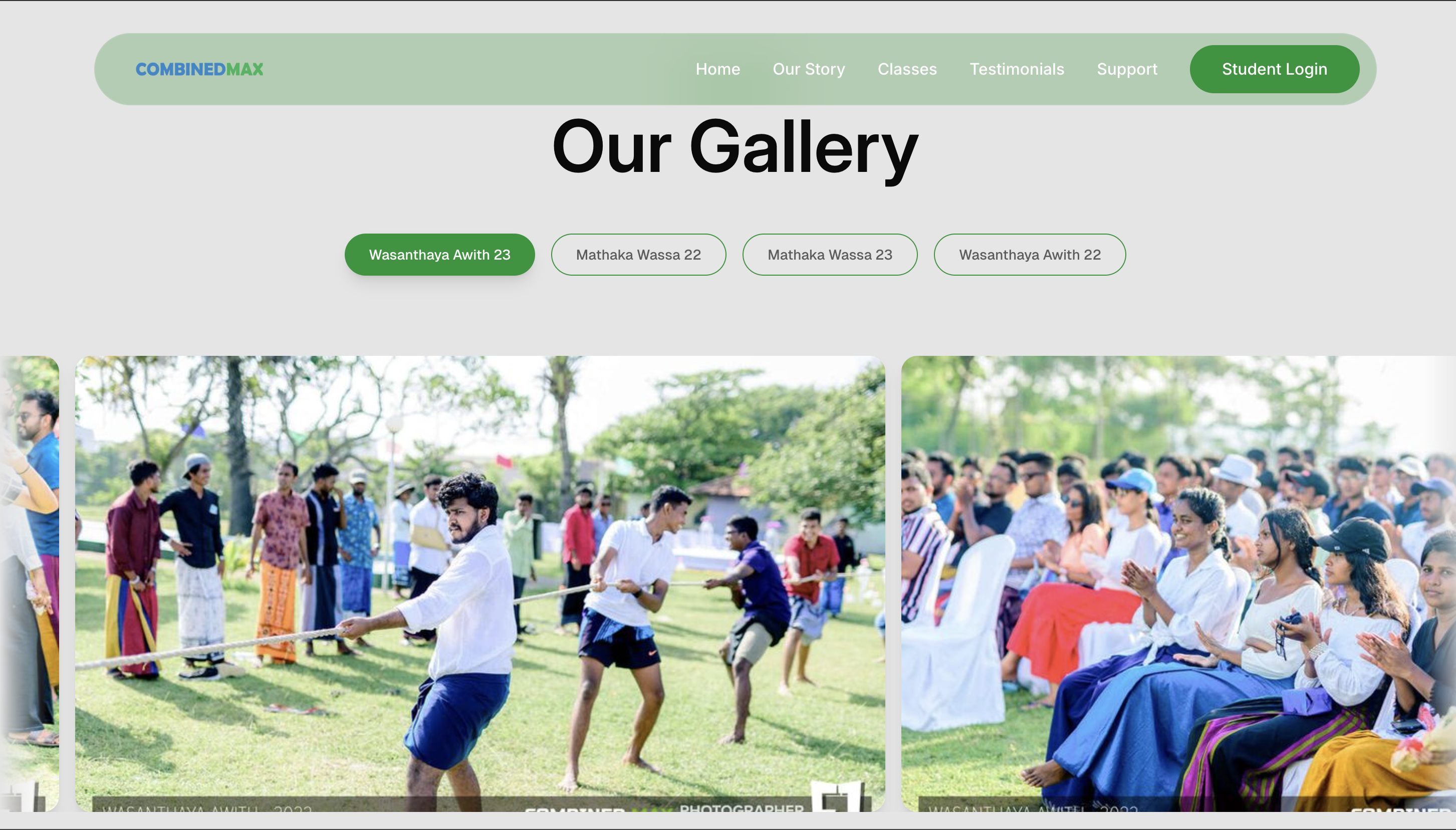 Tutor platform photo gallery