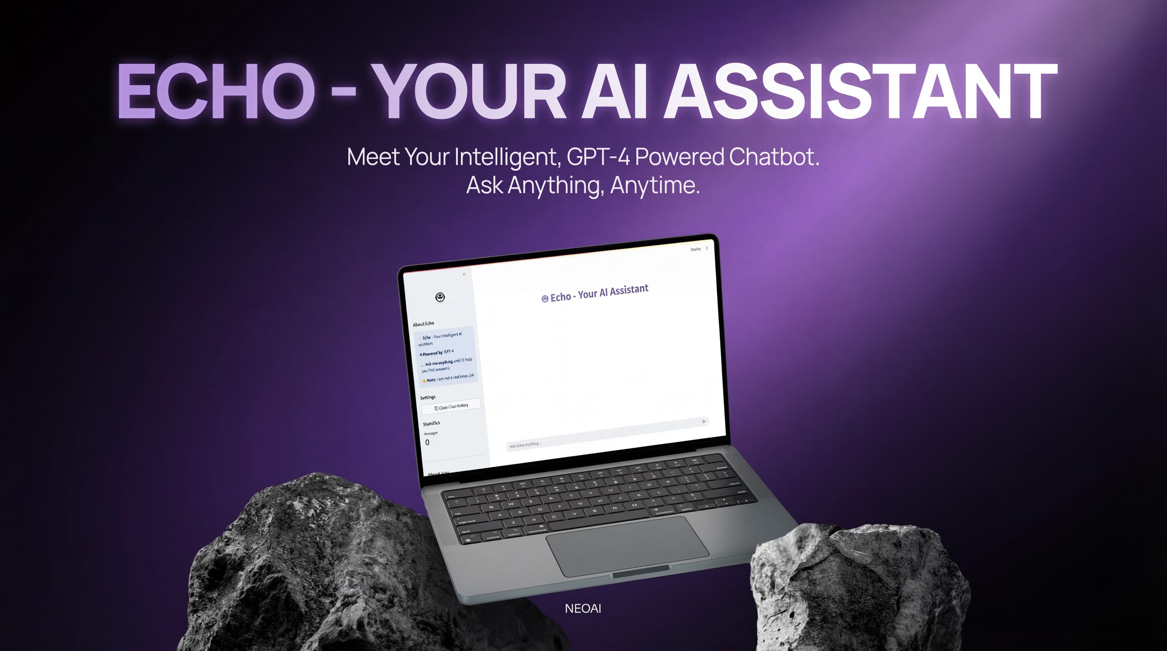 Echo AI assistant concept visual